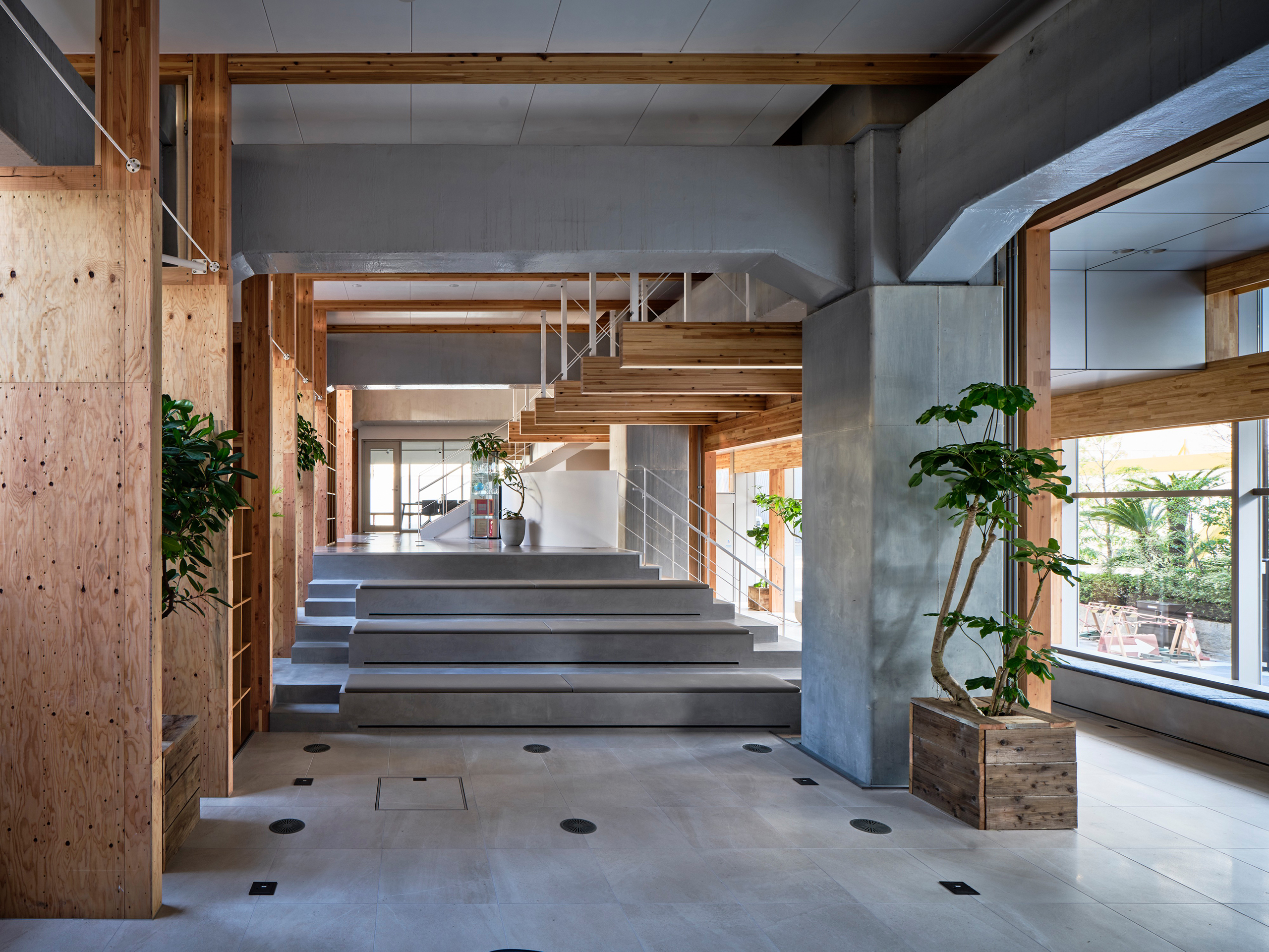 笹島高架下オフィス – MARU。architecture